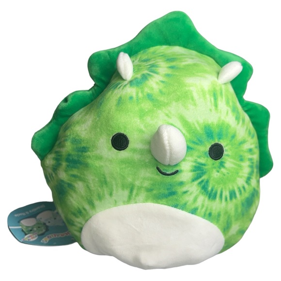 Squishmallow Flip A Mallows 8" Shantira & Rocio Triceratops Pterodactyl NWT - Picture 7 of 13